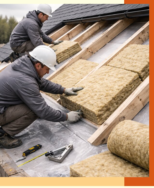 Утепление крыши в Мытищах от 1879 руб./м2 — комплексное утепление кровли | ТепломастерМтщ