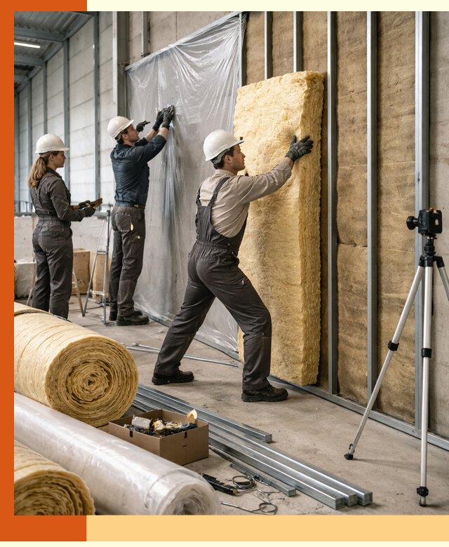 Утепление складского терминала в Мытищах профессионально и надёжно