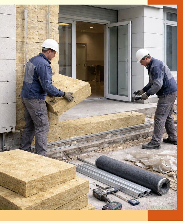 Утепление медицинского центра в Мытищах под ключ от 12694 руб./м² | ТепломастерМтщ