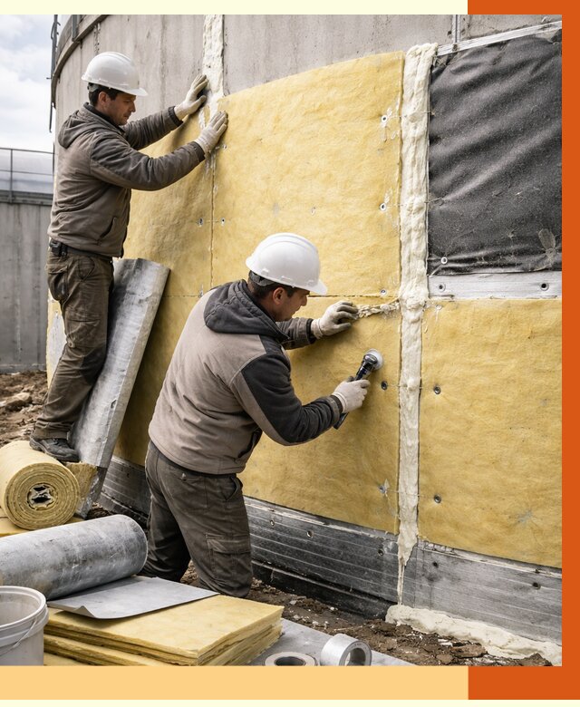 Утепление резервуара в Мытищах от 27926 руб/м2 — монтаж ППУ и комплекс под ключ | ТепломастерМтщ