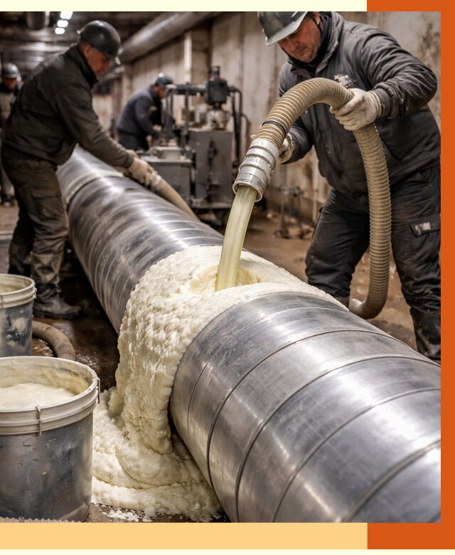 Утепление теплотрассы жидкой теплоизоляцией в Мытищах от 4265 руб. | ТепломастерМтщ