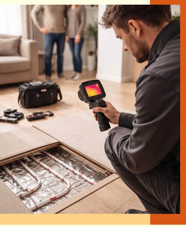 Тепловизионное обследование теплого пола в Мытищах от 4570 руб. — ТепломастерМтщ