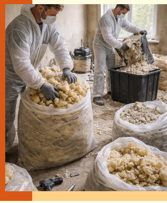 Утилизация старого утеплителя в Мытищах быстро и безопасно