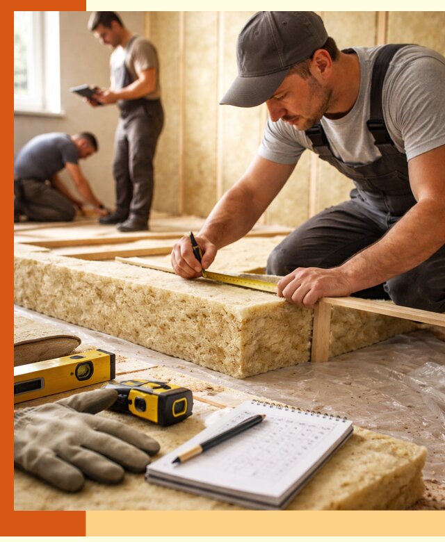 Расчет толщины утеплителя для зданий и помещений в Мытищах