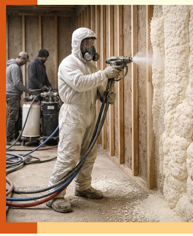 Обучение напылению ППУ: курсы для специалистов в Мытищах